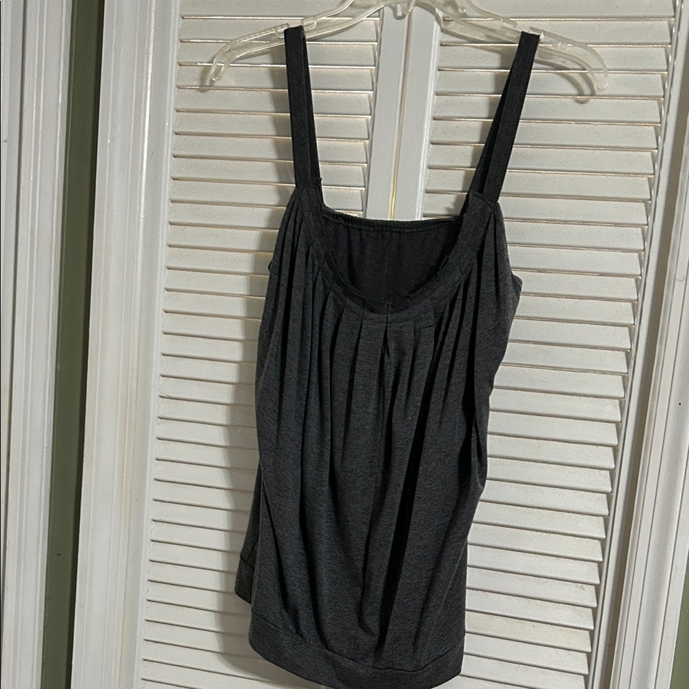 Women's Black Sleeveless Top